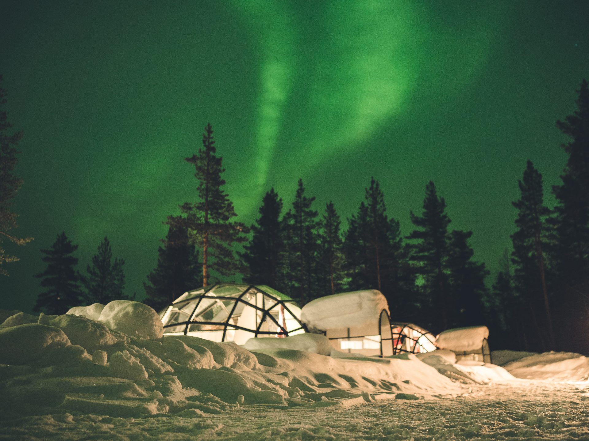 Glass Igloo Stays